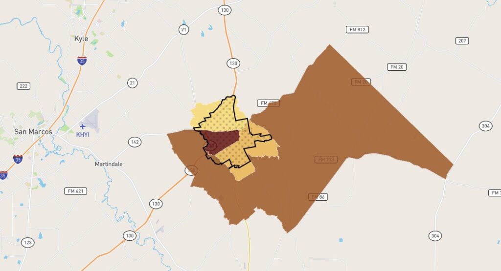 Lockhart Real Estate Map