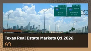 An in-depth, data-driven analysis of the Texas multifamily and residential markets in Q1 2026.
