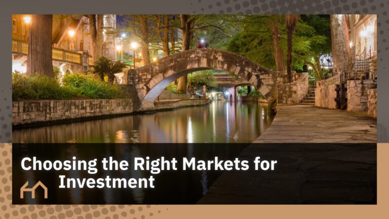 San Antonio Riverwalk as a sample of Texas Triangle - Choosing the best markets to invest in